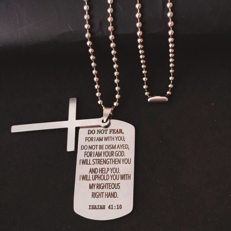 Isaiah 41:10 Protection Necklace