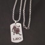 Astrology Gift Zodiac Necklace Gift -Leo