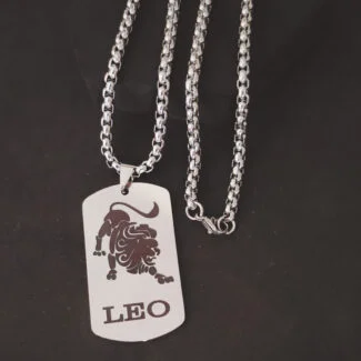 Astrology Gift Zodiac Necklace Gift -Leo