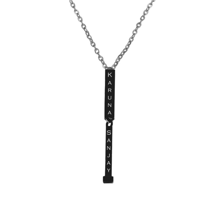 Personalized Bar Necklace Gift