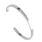 Customised Stainless Steel Half Cuff Kada Gift
