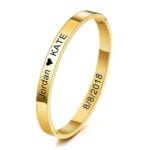 Customised Stainless Steel Half Cuff Kada Gift