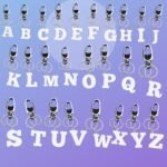 Customised Initial Letter A-Z Keychain Gift