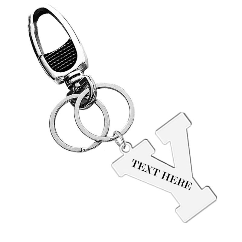 Customised Initial Letter A-Z Keychain Gift