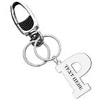 Customised Initial Letter A-Z Keychain Gift