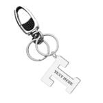 Customised Initial Letter A-Z Keychain Gift