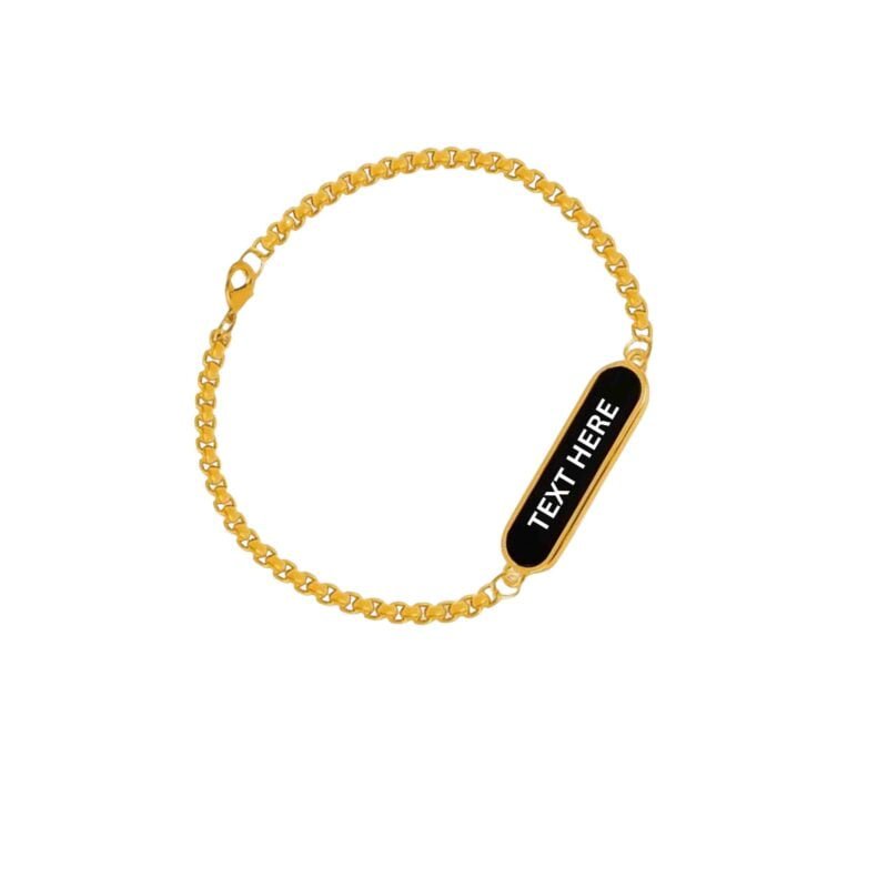 Friendship Wrist Band Box Chain Bracelet Gift