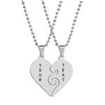 Heart Shape Customised Pendant Gift