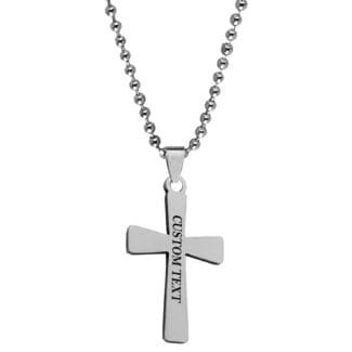 Customised Cross Necklace Gift