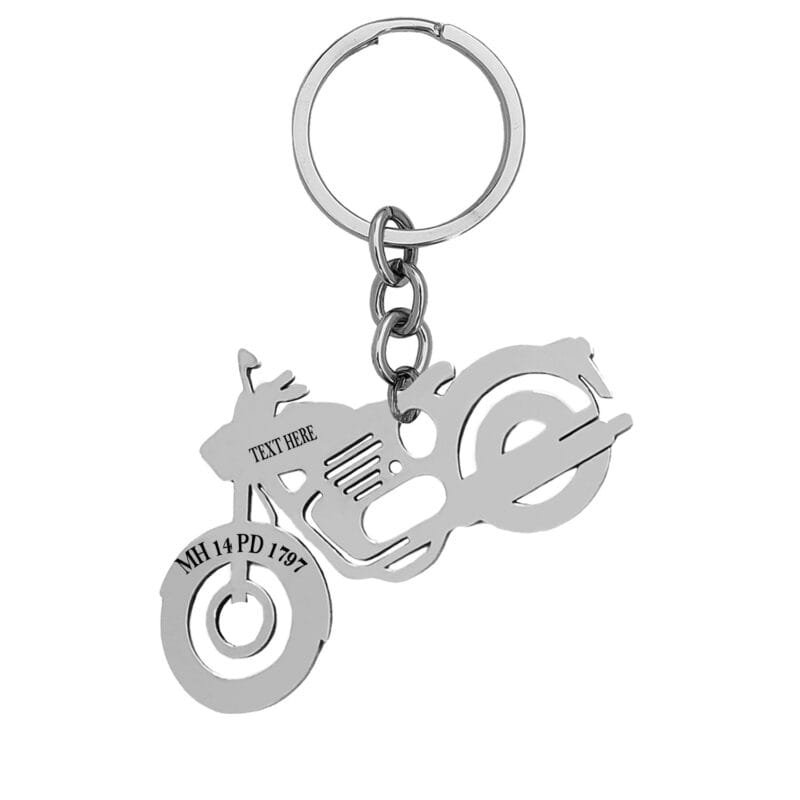 Custom Bike Keychain Gift