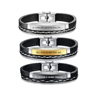 Personalised ID Bracelet Gift Multicolour