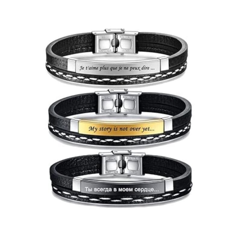 Personalised ID Bracelet Gift Multicolour