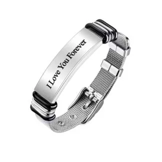 Personalized Custom ID Bracelet Gift