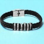 Plain Blank Leather Bracelet Gift