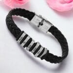 Plain Blank Leather Bracelet Gift