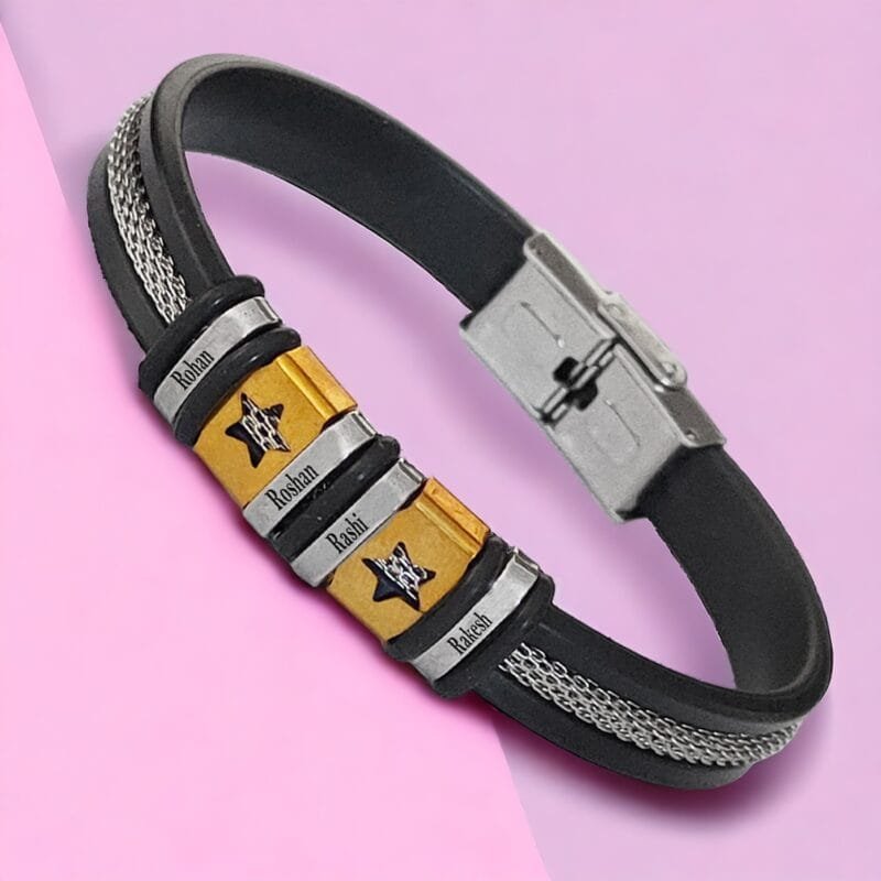 Custom Star Shape Bracelet Gift