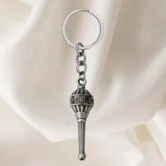 Hanuman Gada Grey Keychain Gift