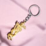 Bahubali Hanuman Keychain Gift Gold