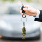 Standing Hanuman Keychain Bronze Gift