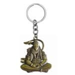 Hanumanji Sitting Keychain Bronze Gift
