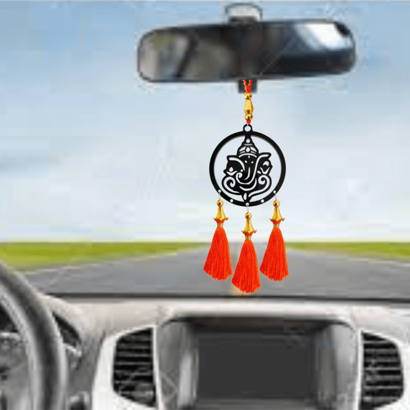 Acrylic Lord Ganesh Car Hanging Gift