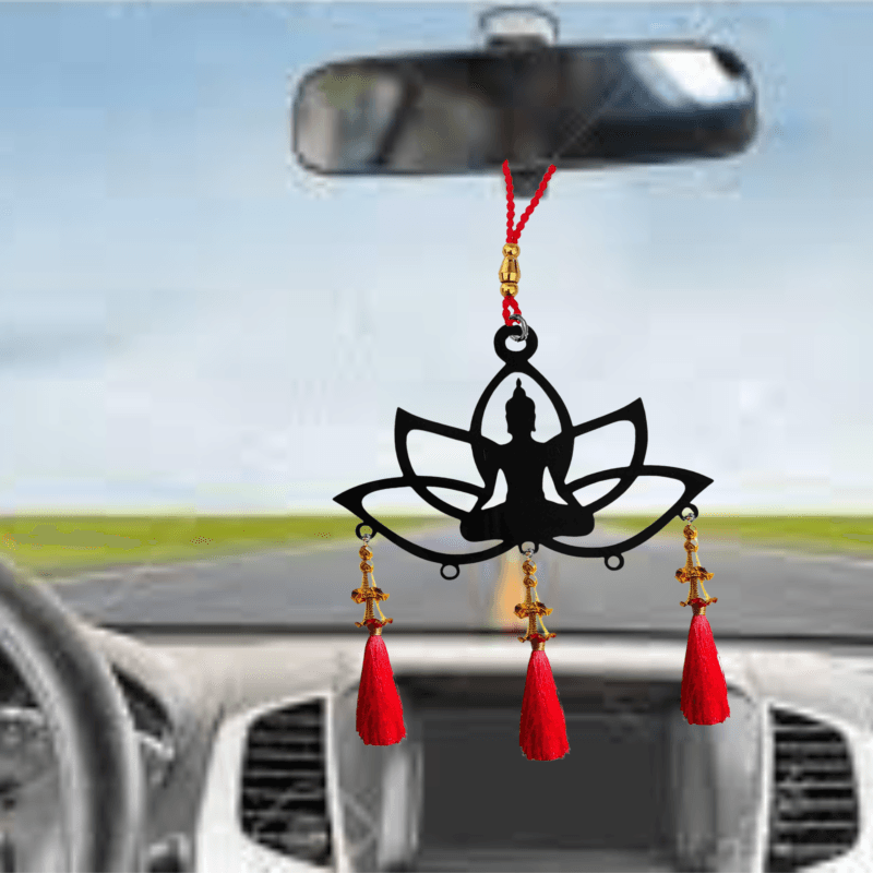 Lord Buddha Car Hanging Ornament Gift Lord Buddha Car Hanging Ornament Gift