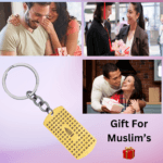 100 Names of Allah Keychain Gift Gold