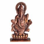 Lord Ganesh Ji for Car Figurine Gift Copper