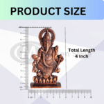 Lord Ganesh Ji for Car Figurine Gift Copper
