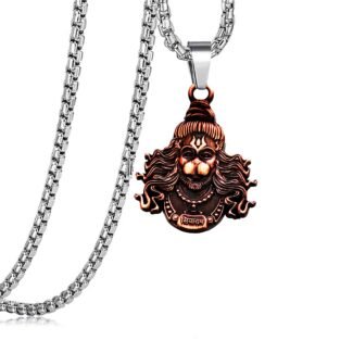 Hanuman Long Chain Pendant Gift Copper