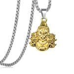 Hanuman Long Chain Pendant Gift Gold