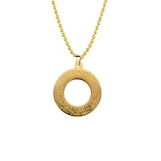 Allah Ayatul Kursi Pendant Gift Gold