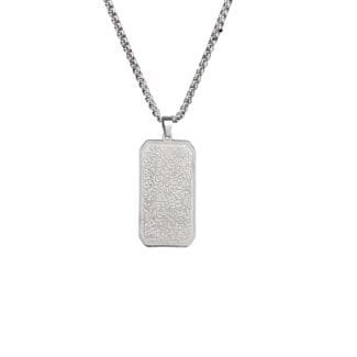 Ayatul Kursi Tag Necklace Gift Silver