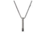 Ayatul Kursi Bar Necklace Gift Silver