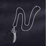 Imam Ali Sword Zulfiqar Necklace Gift Silver