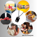 Customised Rectangle Pendant Gift Grey