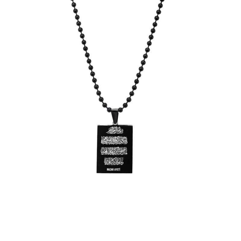Nazar Ayet Calligraphy Necklace Gift