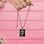 Nazar Ayet Calligraphy Necklace Gift