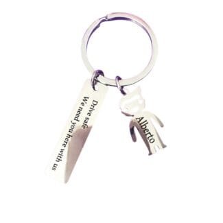 Custom Drive Safe Children Keychain Gift