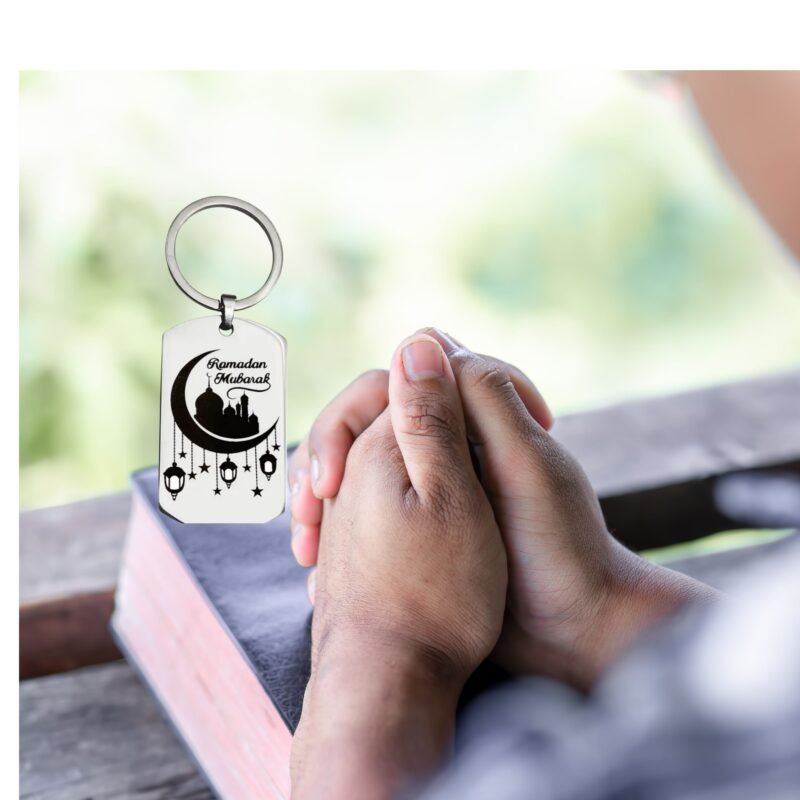 Ramadan Mubarak Keychain Gift