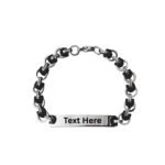 Custom Slim Chain Link Bracelet Gift