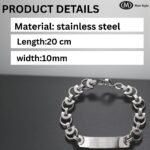 Geared Ring Chain Men’s Bracelet Gift
